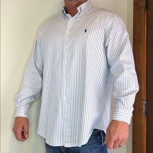 Ralph Lauren button down dress shirt, size 16 1/2